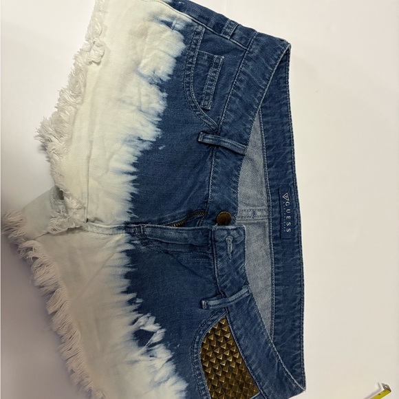 Guess Classic Midwash Denim Shorts - Blue - Picture 3 of 9